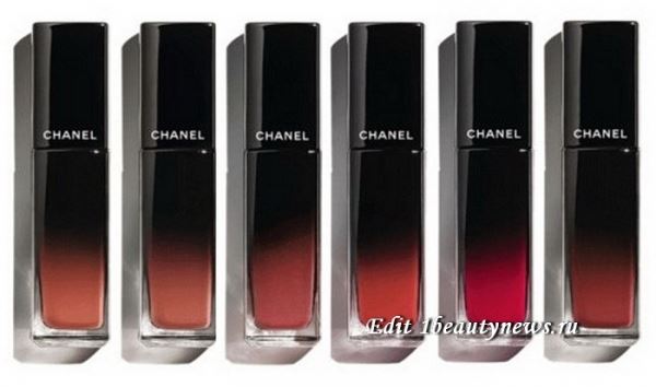 Новые оттенки губных помад Chanel Rouge Allure Laque и Rouge Allure Ink Fusion Fall 2021