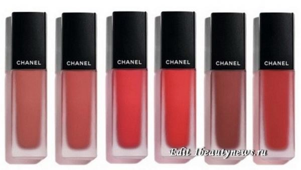 Новые оттенки губных помад Chanel Rouge Allure Laque и Rouge Allure Ink Fusion Fall 2021