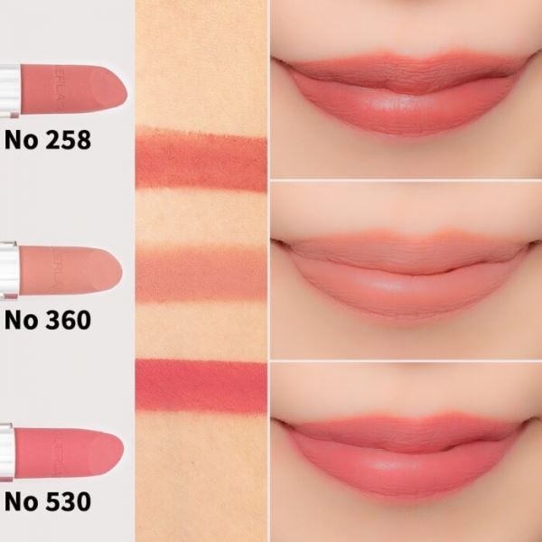 Свотчи новых губных помад Guerlain Rouge G Luxury Velvet Lipstick Fall <!--more-->2021 — Swatches