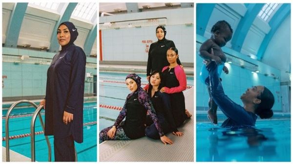 Nike выпустил купальные буркини совместно с Muslim Sisterhood