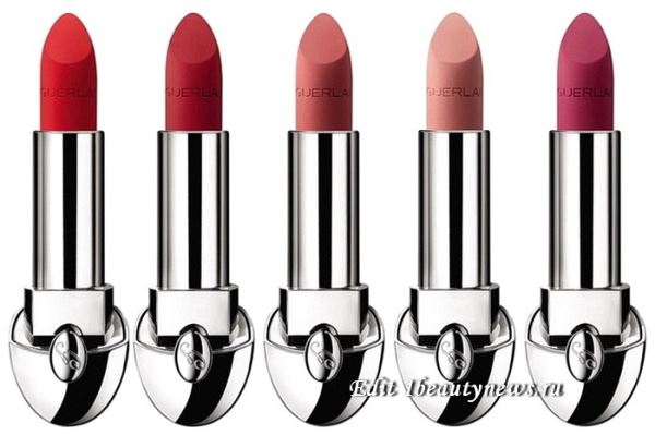 Новые губные помады Guerlain Rouge G Luxury Velvet Lipstick Fall 2021